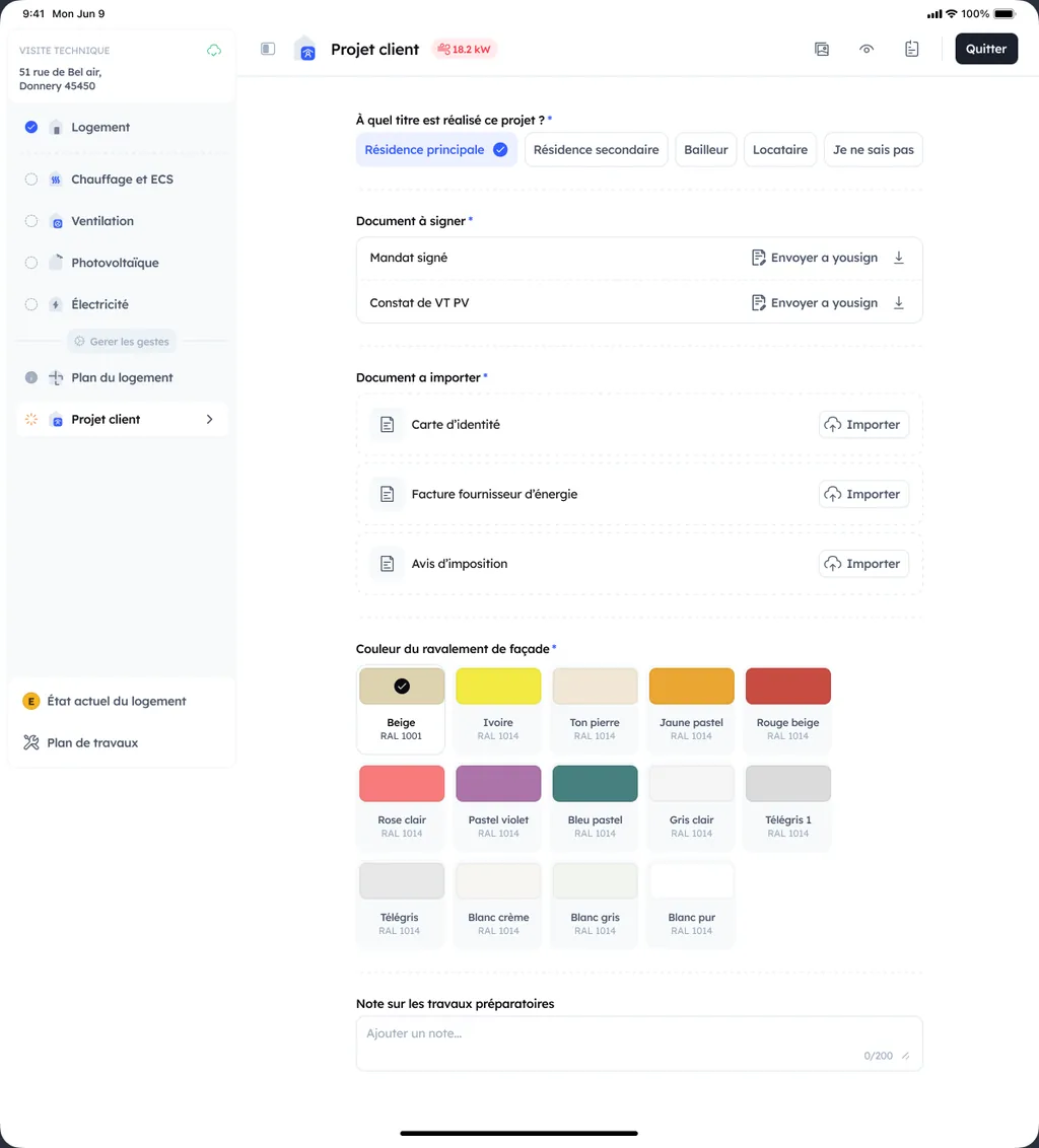 Projet client