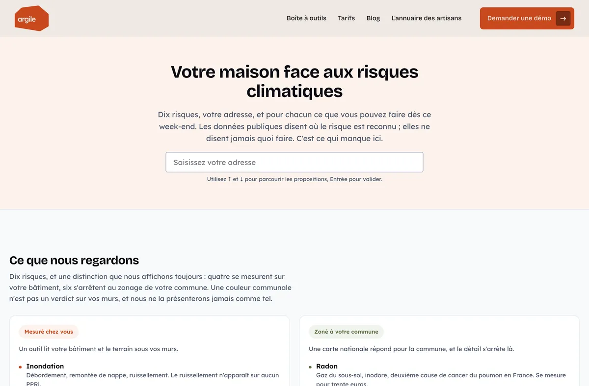 Adaptation aux risques climatiques