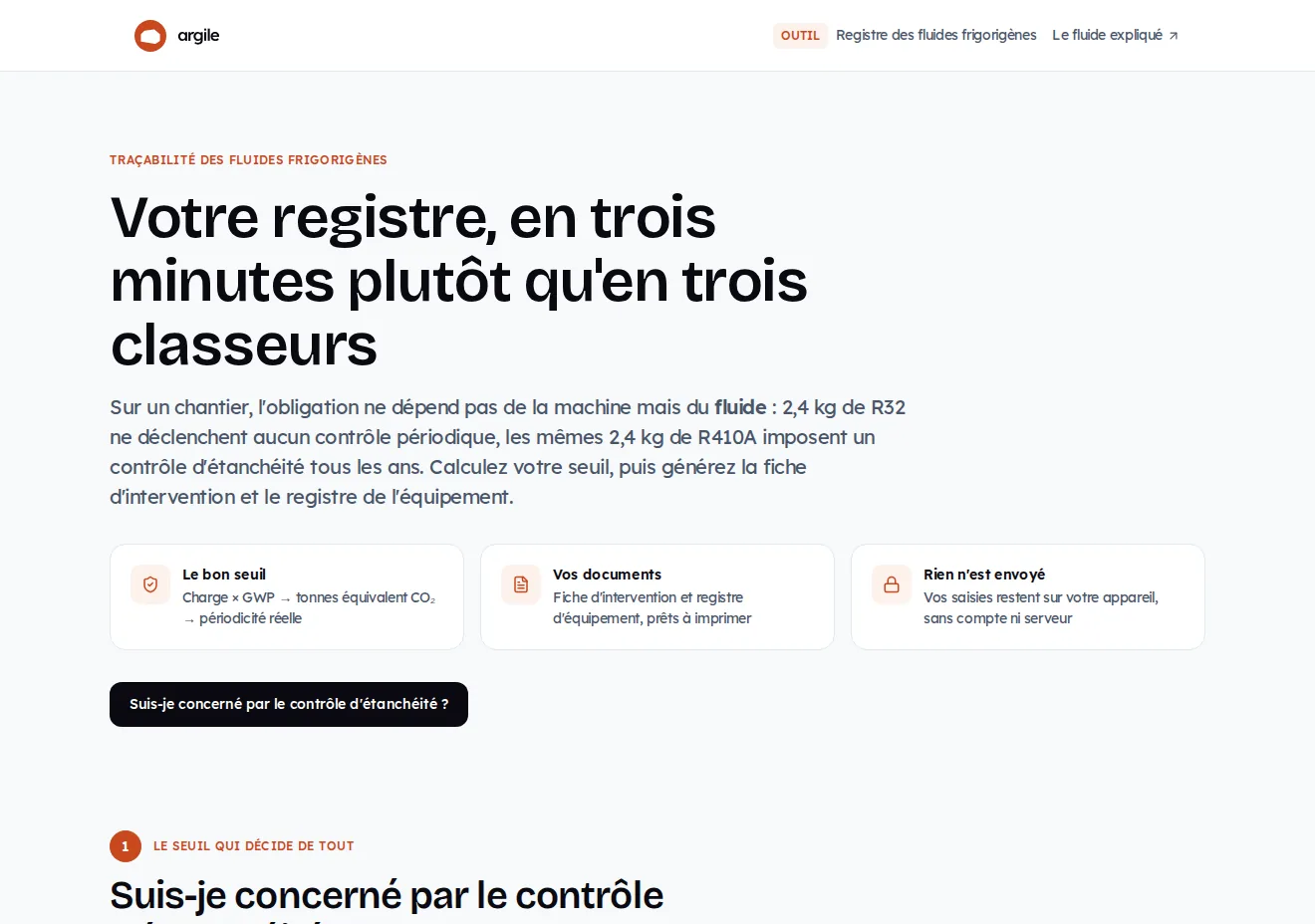 Registre des fluides frigorigènes